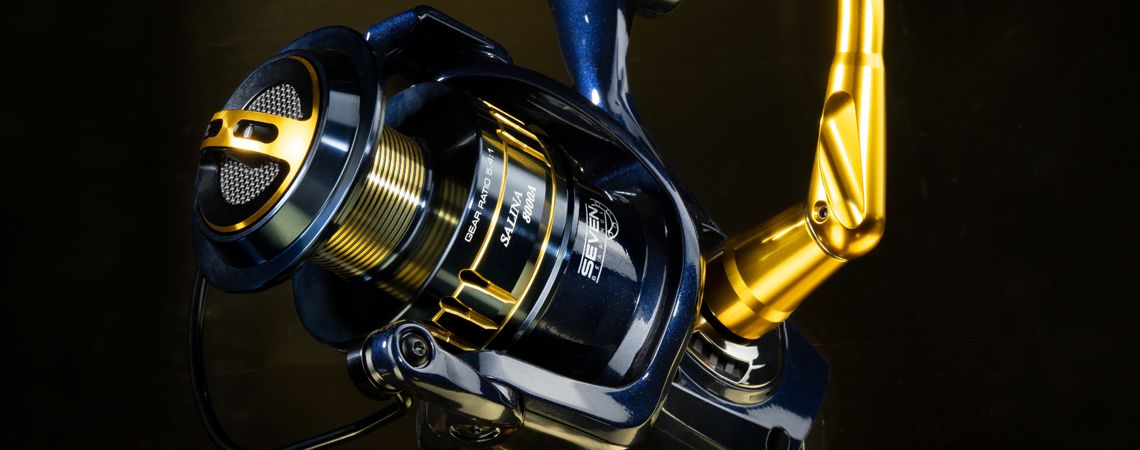 Salina Saltwater Spinning Reel - Okuma Salina Saltwater Spinning Reel-Rigid and corrosion resistant LITECAST construction-Carbonite high output Dual Force Drag (DFD) System with Cal’s drag grease